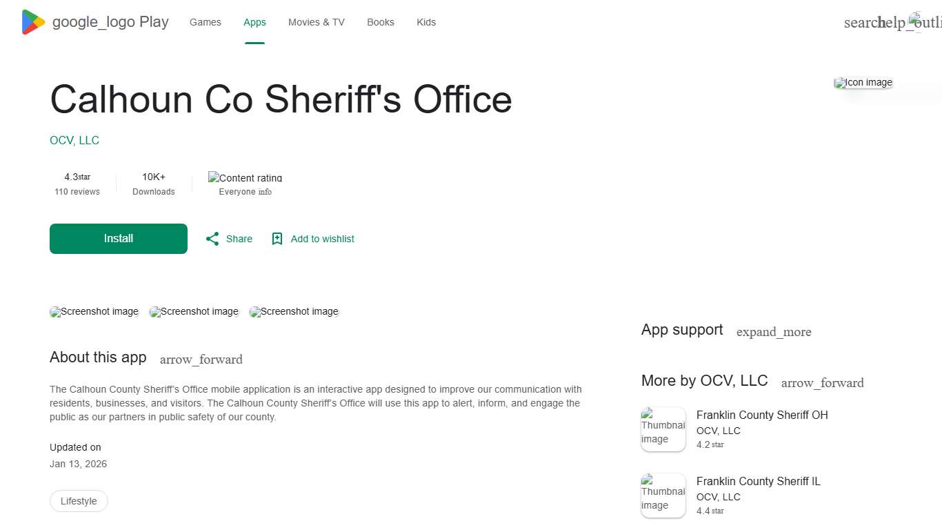 Calhoun Co Sheriff's Office - Apps on Google Play